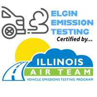 Elgin Emission Testing Station Logo